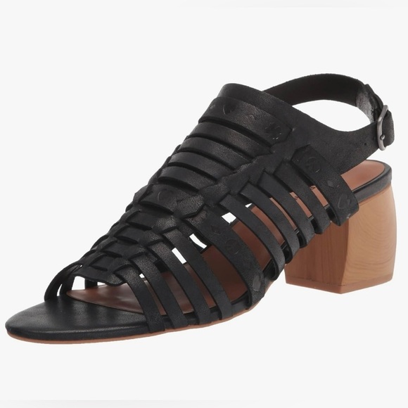 Lucky Brand Natissah Womens Leather Open Toe Huarache Sandals Size 9M - Picture 3 of 15